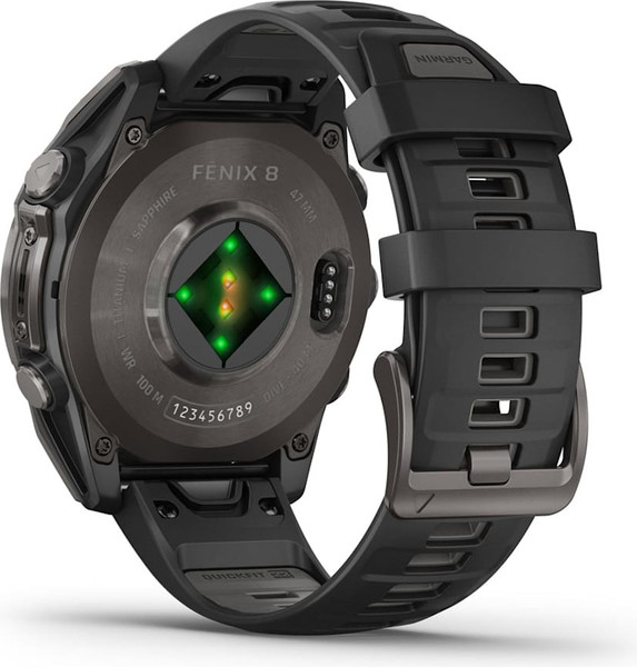 Изображение товара Умные часы Garmin Fenix 8 Amoled 47mm / 010-02904-21 (угольно-серый)