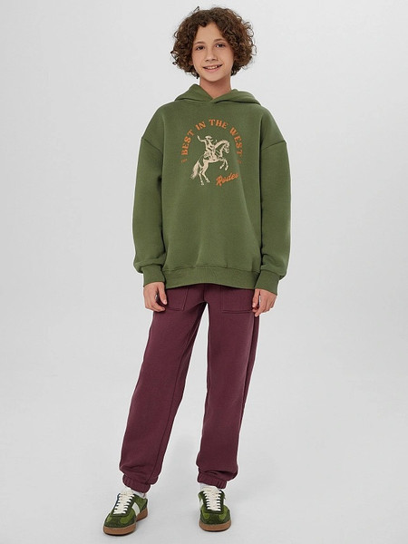 Изображение товара Штаны детские Mark Formelle 183371 (р.116-60-54, ежевичный)