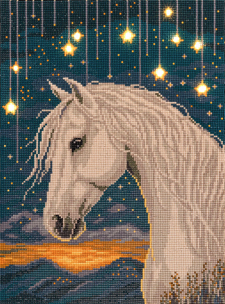 Изображение товара Набор алмазной вышивки Фрея Лунный конь / ALDD-315 (со светодиодами)