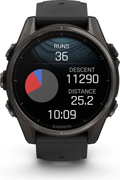 Изображение товара Умные часы Garmin Fenix 8 Amoled 43mm / 010-02903-21 (угольно-серый)