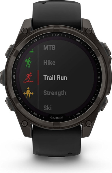 Изображение товара Умные часы Garmin Fenix 8 Sapphire Solar 47mm / 010-02906-11 (Carbon Gray)