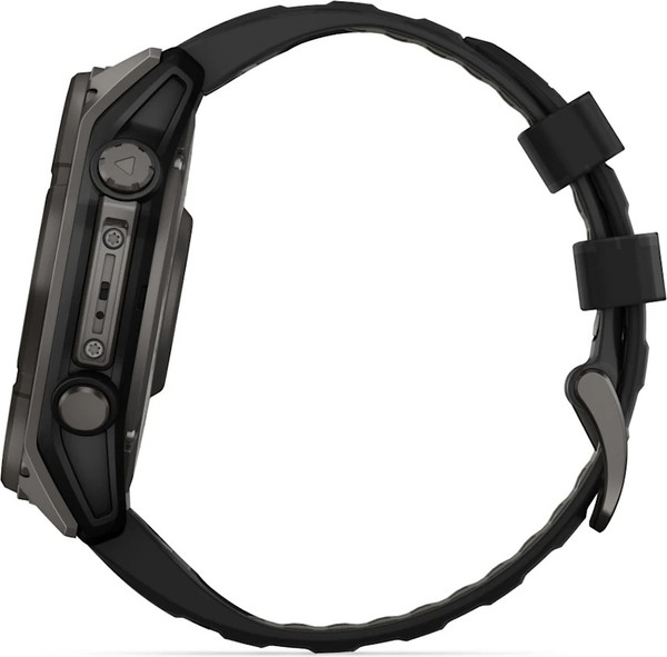 Изображение товара Умные часы Garmin Fenix 8 Sapphire Solar 51mm / 010-02907-11 (Carbon Gray)