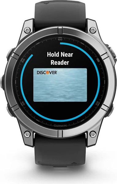Изображение товара Умные часы Garmin Fenix E Amoled 47mm / 010-03025-00 (серая сталь/черный)
