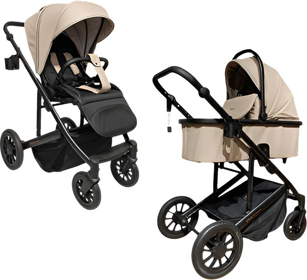 Изображение товара Детская универсальная коляска Farfello 2в1 Solo Duo Comfort Autumn beige / SOLO-4 (осенний бежевый)