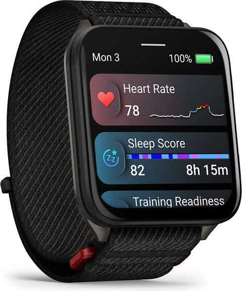 Изображение товара Умные часы Garmin Venu X1 / 010-02980-02 (титановый/черный)