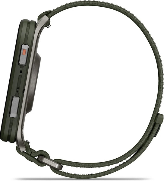 Изображение товара Умные часы Garmin Venu X1 / 010-02980-03 (титановый/зеленый)