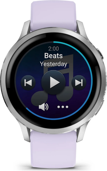 Изображение товара Умные часы Garmin Venu 4 41mm / 010-03013-01 (серебристый/сиреневый)