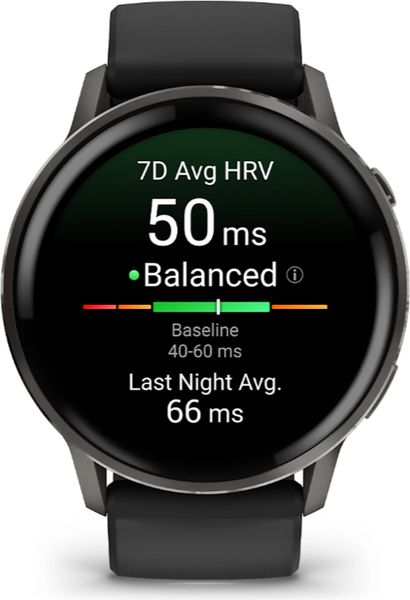 Изображение товара Умные часы Garmin Venu 4 45mm / 010-03014-00 (черный)