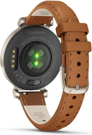 Изображение товара Умные часы Garmin Lily 2 Classic / 010-02839-02 (золото/коричневый)