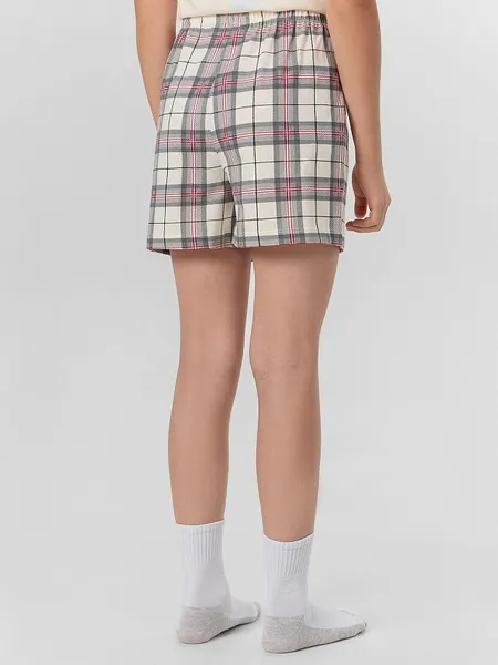 Изображение товара Пижама детская Mark Formelle 567727 (р.110-56, молочный/клетка на молочном)