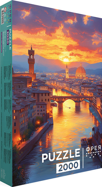 Изображение товара Пазл Фрея Флорентийский закат / PZL-2000/40 (2000эл)