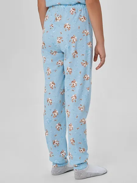 Изображение товара Пижама детская Mark Formelle 567740 (р.110-56, милые коники на голубом)