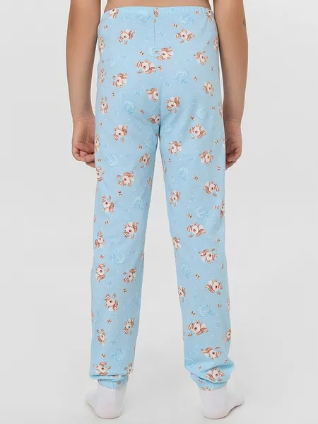 Изображение товара Пижама детская Mark Formelle 567740 (р.152-76, голубой/милые коники на голубом)