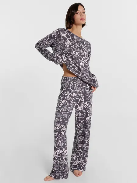 Изображение товара Комплект домашней одежды Mark Formelle 592468-1 (р.164/170-96-102, граффити на графите)