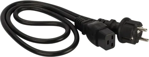 Изображение товара Кабель Lanmaster LAN-PP19/SH-1.0-BK