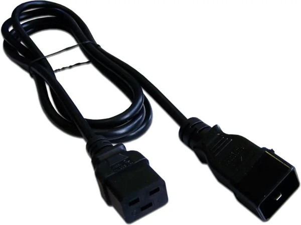 Изображение товара Шнур сетевой Lanmaster LAN-PP19/20-1.0-BK