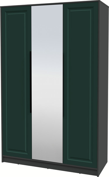 Изображение товара Шкаф Интерлиния Концепт КТ-Ш3з Деко (антрацит/изумруд)