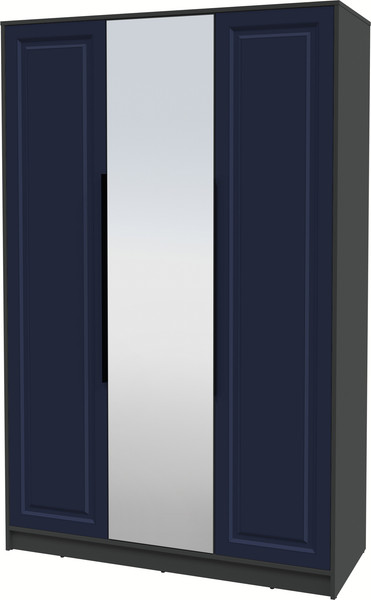 Изображение товара Шкаф Интерлиния Концепт КТ-Ш3з Деко (антрацит/индиго)