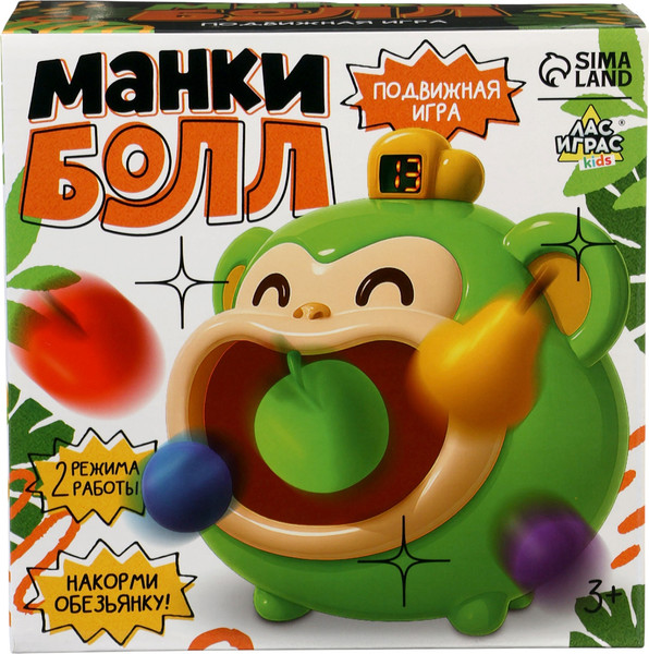 Изображение товара Настольная игра Лас Играс Манкибол / 10893838