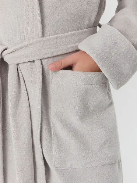 Изображение товара Халат детский Mark Formelle 553305 (р.146-72, мрамор)