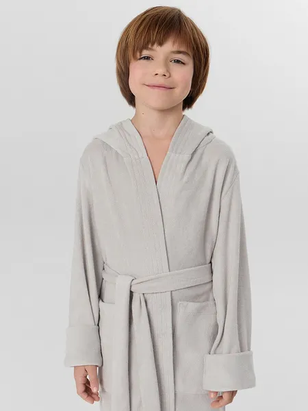Изображение товара Халат детский Mark Formelle 553305 (р.152-76, мрамор)