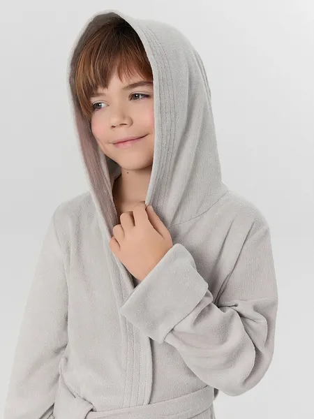 Изображение товара Халат детский Mark Formelle 553305 (р.164-84, мрамор)