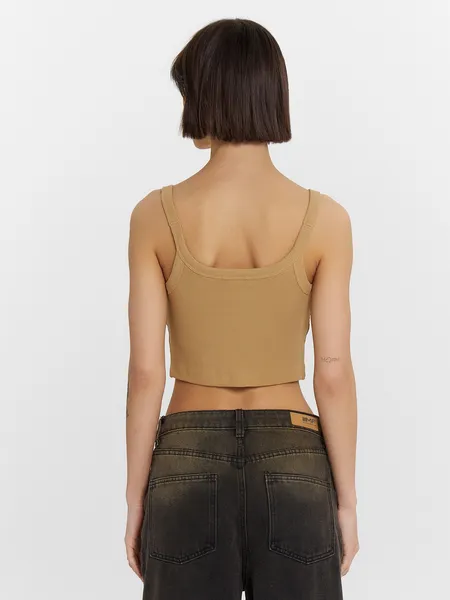 Изображение товара Кроп-топ Mark Formelle 112921 (р.164/170-92-98, бежевый-2)