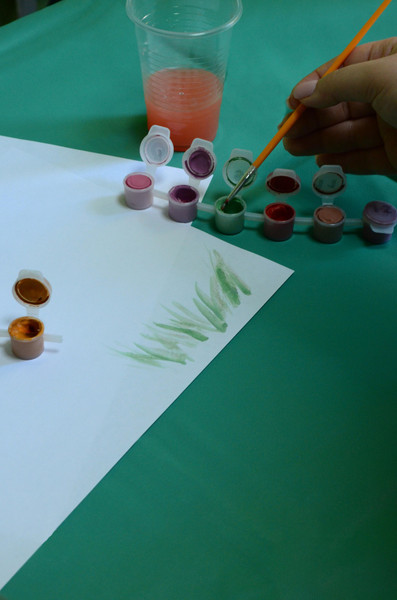 Изображение товара Защитная клеенка для творчества Пинск-Искож Ералаш 100x70см (9 зеленый)