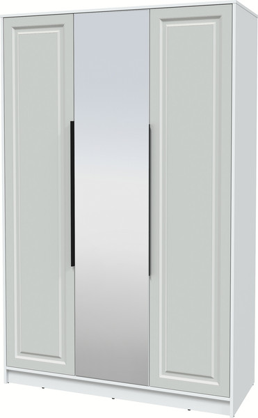 Изображение товара Шкаф Интерлиния  Концепт КТ-Ш3з Деко (белый платинум/грей)