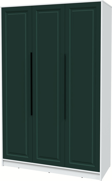 Изображение товара Шкаф Интерлиния Концепт КТ-Ш3 Деко (белый платинум/изумруд)