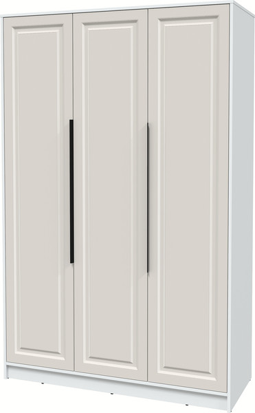 Изображение товара Шкаф Интерлиния Концепт КТ-Ш3 Деко (белый платинум/кашемир)