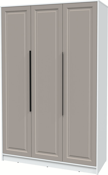 Изображение товара Шкаф Интерлиния Концепт КТ-Ш3 Деко (белый платинум/луна)