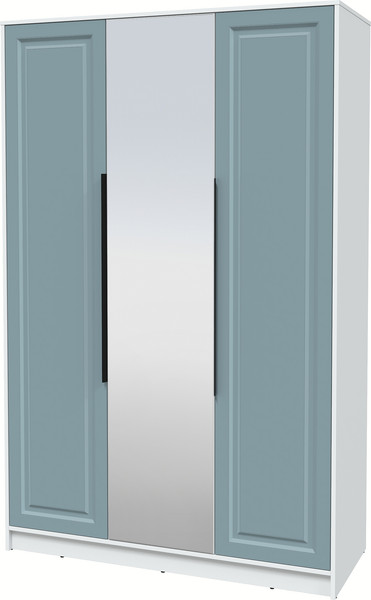 Изображение товара Шкаф Интерлиния  Концепт КТ-Ш3з Деко (белый платинум/океан)