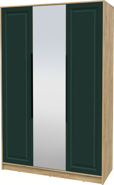Изображение товара Шкаф Интерлиния  Концепт КТ-Ш3з Деко (дуб золотой/изумруд)