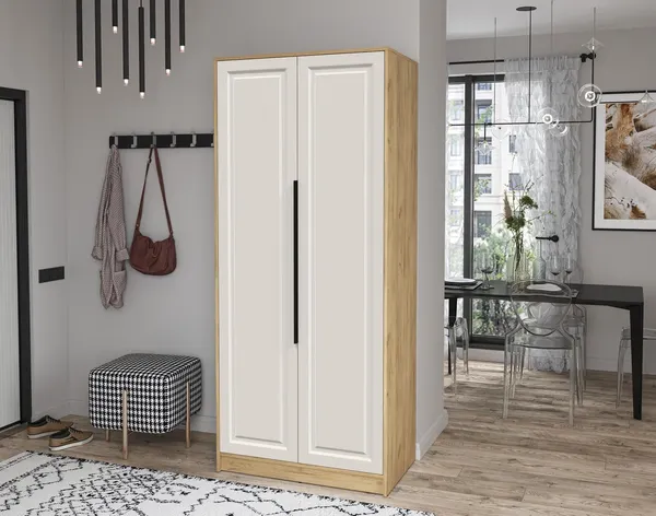 Изображение товара Шкаф Interline Концепт КТ-Ш2 Деко (дуб золотой/кашемир)