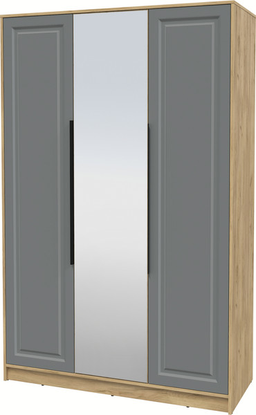 Изображение товара Шкаф Интерлиния Концепт КТ-Ш3з Деко (дуб золотой/серый)