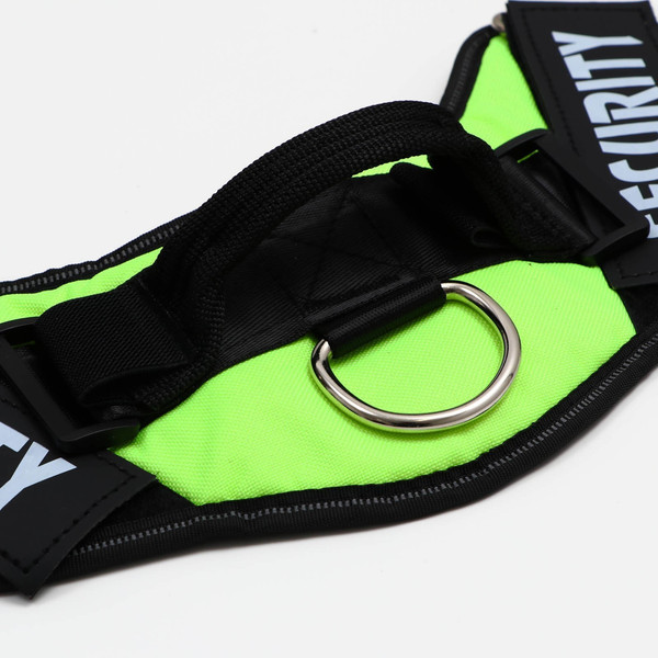 Изображение товара Шлея Sima-Land К9 Светоотражающая / 7626845 (р.L, зеленый)