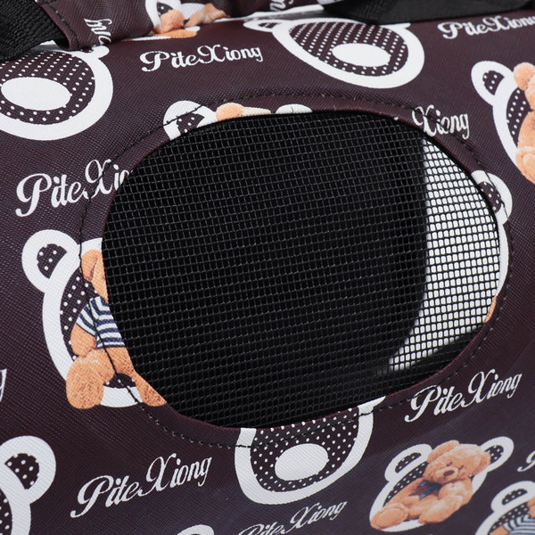 Изображение товара Сумка для животных Sima-Land Бурые медведи / 7984405 (р.S, коричневый)