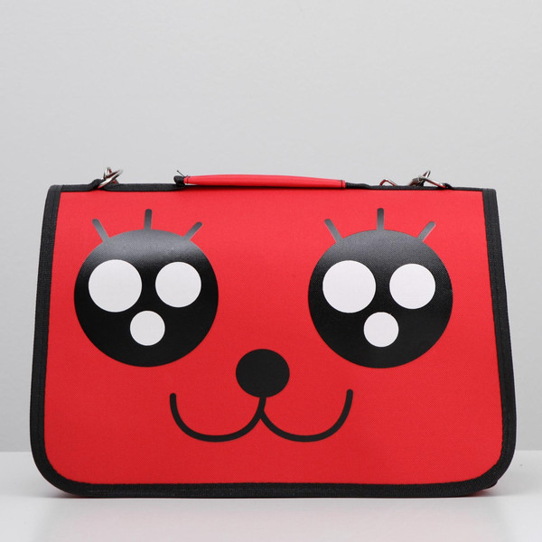 Изображение товара Сумка для животных Sima-Land Веселый жук / 4777611 (р.S, красный)