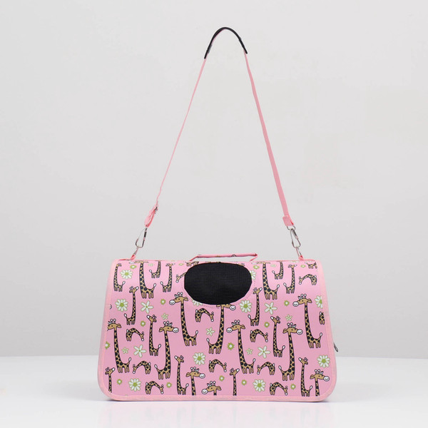 Изображение товара Сумка для животных Sima-Land Жирафы / 7984398 (р.M)