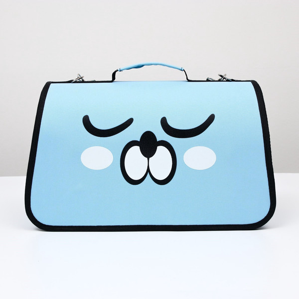 Изображение товара Сумка для животных Sima-Land Сонный песик / 6971591 (р.S, голубой)