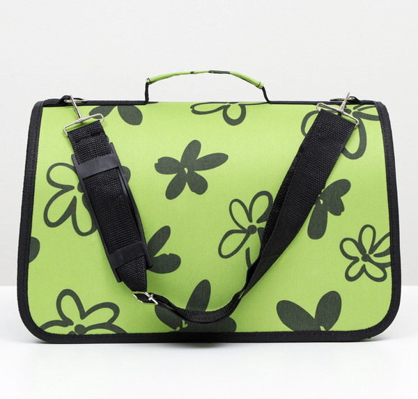 Изображение товара Сумка для животных Sima-Land Цветы / 6971596 (р.S)