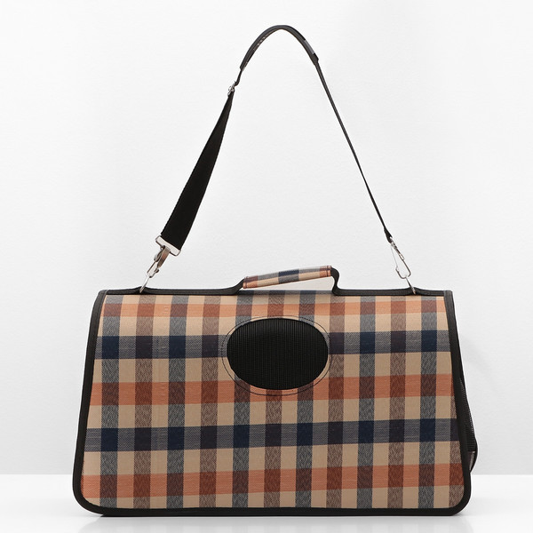 Изображение товара Сумка для животных Sima-Land 10093135 (р.L, клетка)