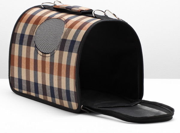 Изображение товара Сумка для животных Sima-Land 10093134 (р.S, клетка)