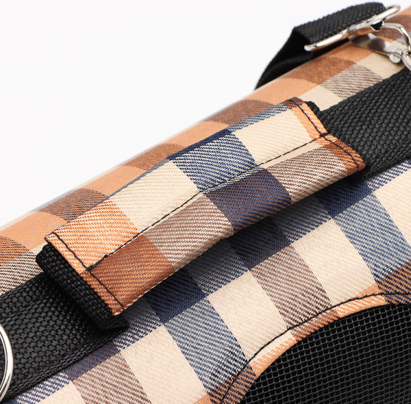 Изображение товара Сумка для животных Sima-Land 10093134 (р.S, клетка)