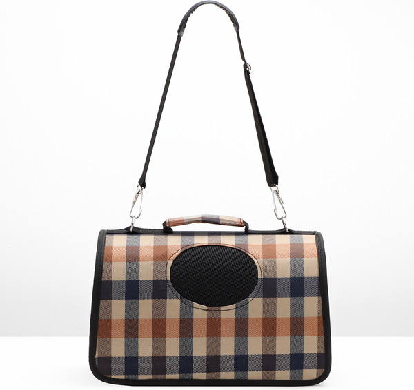 Изображение товара Сумка для животных Sima-Land 10093134 (р.S, клетка)