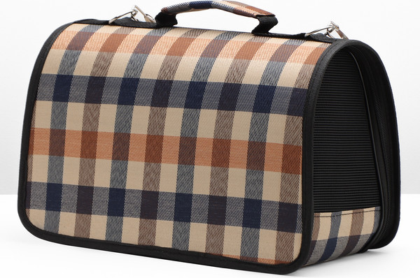 Изображение товара Сумка для животных Sima-Land 10093134 (р.S, клетка)