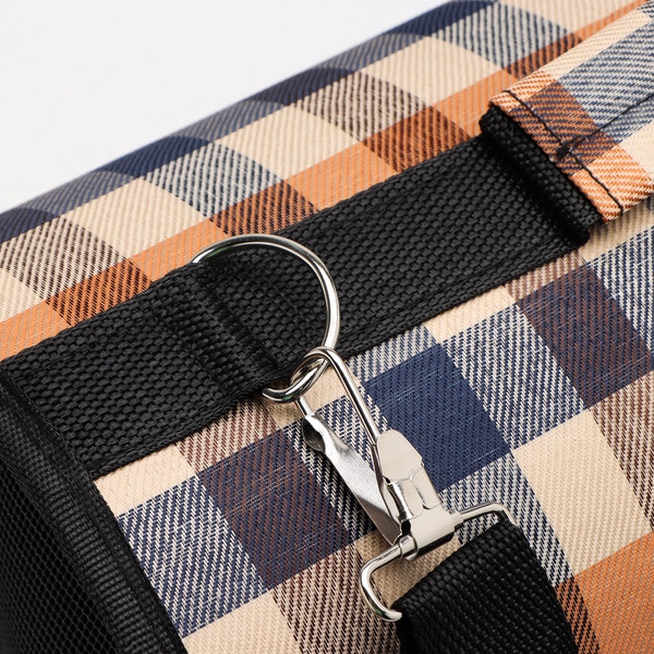 Изображение товара Сумка для животных Sima-Land 10093133 (р.M, клетка)