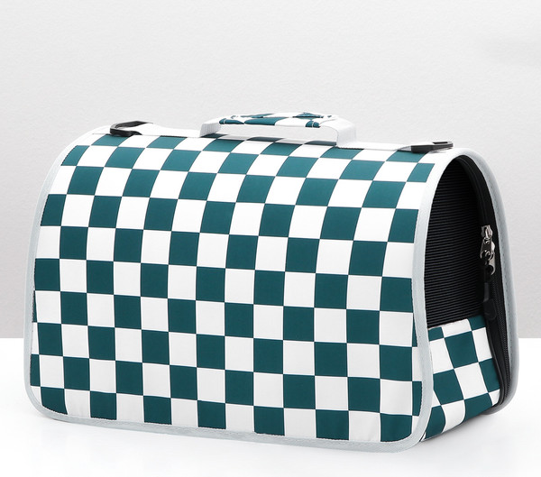 Изображение товара Сумка для животных Sima-Land 10093156 (белый/зеленый)