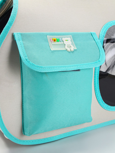 Изображение товара Сумка для животных Sima-Land 10786242 (белый/мятный)